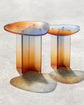 Conjunto de mesas laterais